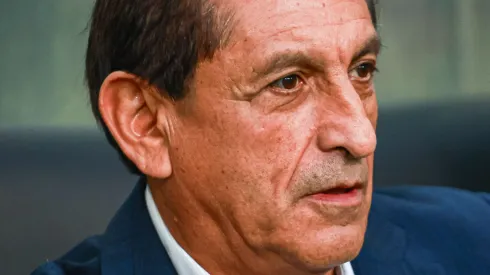 Ramon Díaz técnico do Vasco durante partida contra o Grêmio no estádio Arena do Grêmio pelo campeonato Brasileiro A 2023. Foto: Maxi Franzoi/AGIF