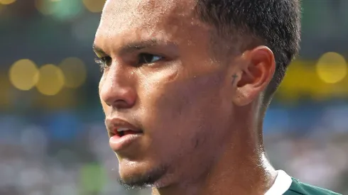 Gabriel Veron durante partida contra o Guarani no estádio Arena Allianz Parque pelo campeonato Paulista 2022. Foto: Marcello Zambrana/AGIF