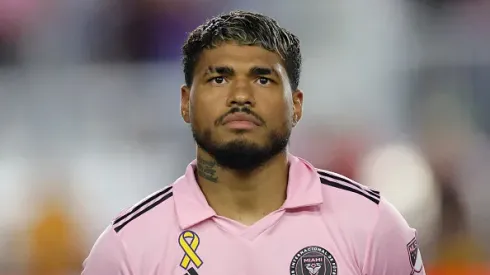 FORT LAUDERDALE, FLORIDA - SEPTEMBER 20: Josef Martinez #17 of Inter Miami looks on prior to the match between Toronto FC and Inter Miami CF at DRV PNK Stadium on September 20, 2023 in Fort Lauderdale, Florida. (Photo by Carmen Mandato/Getty Images)