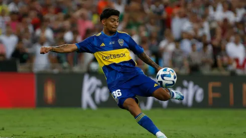 Cristian Medina, meia do Boca Juniors. Foto: Ricardo Moreira/Getty Images)