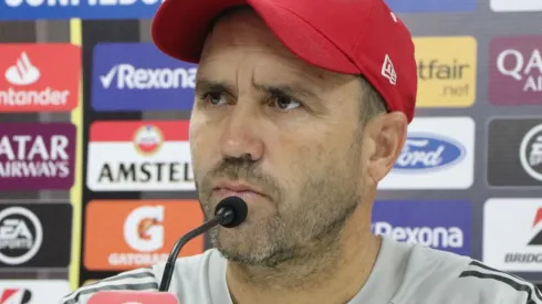 2020-03-11 Coletiva do treinador Eduardo Coudet. Foto Ricardo Duarte/Internacional