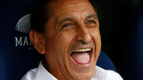 Ramon Diaz coach of Vasco reacts prior the match between Flamengo and Vasco Da Gama as part of Brasileirao 2023 at Maracana Stadium on October 22, 2023 in Rio de Janeiro, Brazil. (Photo by Wagner Meier/Getty Images)