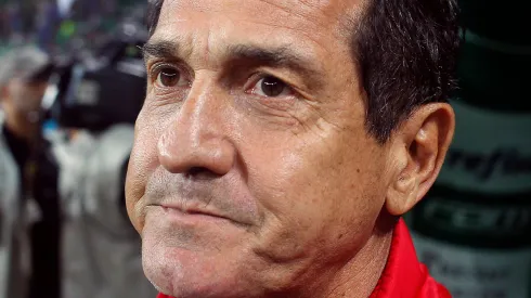 Muricy Ramalho do Sao Paulo durante partida do Campeonato Paulista 2015, na Arena Allianz Parque/Sao Paulo. foto:Daniel Vorley/AGIF.