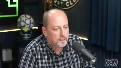 Barcellos segue trabalhando no mercado para garantir reforços. Foto: Reprodução Flow Podcast