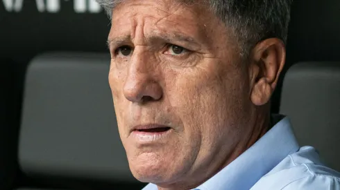 Renato Gaucho durante partida contra o Atlético-MG no estádio Arena MRV pelo campeonato Brasileiro A 2023. Foto: Fernando Moreno/AGIF