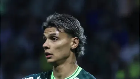 Richard Rios, em ação pelo Palmeiras - Richard Ríos, jogador do Palmeiras - Foto: Marcello Zambrana/AGIF