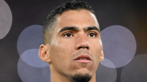 Allan durante partida pelo Napoli. Foto Francesco Pecoraro/Getty Images