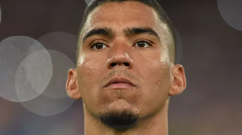 Allan durante partida pelo Napoli. Foto by Francesco Pecoraro/Getty Images