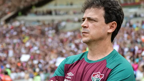 RJ - RIO DE JANEIRO - 08/10/2023 - BRASILEIRO A 2023, FLUMINENSE X BOTAFOGO - Fernando Diniz tecnico do Fluminense durante partida contra o Botafogo no estadio Maracana pelo campeonato Brasileiro A 2023. Foto: Thiago Ribeiro/AGIF