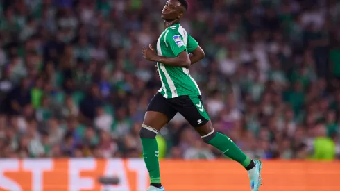 Luiz Henrique, atacante do Betis. Foto: Fran Santiago/Getty Images