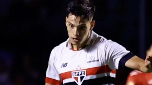 Bobadilla jogador do São Paulo durante partida contra o Portuguesa no estádio Morumbi pelo campeonato Paulista 2024. Foto: Marcello Zambrana/AGIF