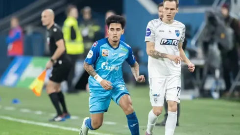 Du Queiroz, volante do Zenit. Foto: Divulgação/ Zenit