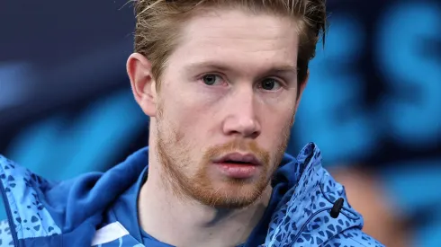 Kevin de Bruyne em partida pelo Manchester City. Foto: Jan Kruger/Getty Images)