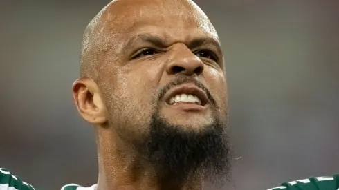 Felipe Melo comemora vitória. Foto: Jorge Rodrigues/AGIF