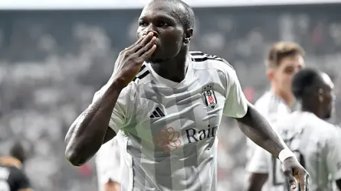 Vicent Aboubakar, jogador do Besiktas-TUR (Photo by Serhat Cagdas/Anadolu Agency via Getty Images)
