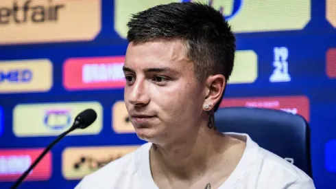 Foto: Gustavo Aleixo/Cruzeiro - Coletiva de apresentação de Alvaro Barreal