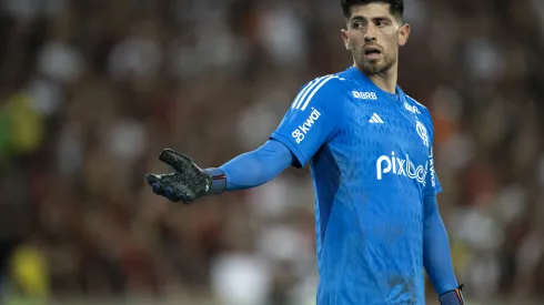 Rossi tem sido alvo de brincadeiras pelo pouco trabalho que tem tido na meta do Flamengo.