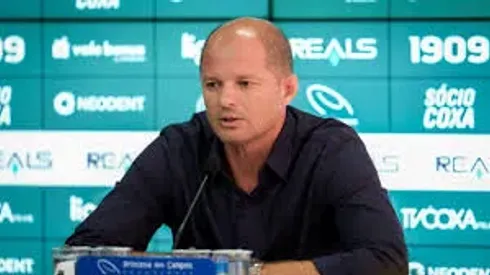 novo diretor executivo/head de futebol do Coritiba - Reprodução/Coritiba