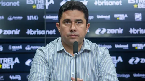 João Paulo, presidente do Ceará, celebrou segundo título - Foto: Lucas Emanuel/AGIF