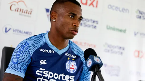 Jean Lucas vive fase artilheira no Bahia. Fotos: Tiago Caldas /EC Bahia