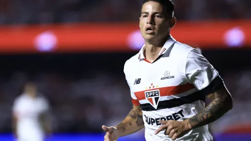 James pode desfalcar o São Paulo. Foto: Marcello Zambrana/AGIF