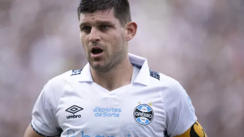 Kannemann jogador do Grêmio durante partida contra o Vasco no estadio Sao Januario pelo campeonato Brasileiro A 2024.