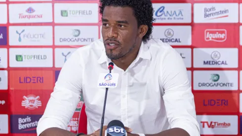 Foto: Gabriel França / CNC - Betão em coletiva de apresentação no Náutico.