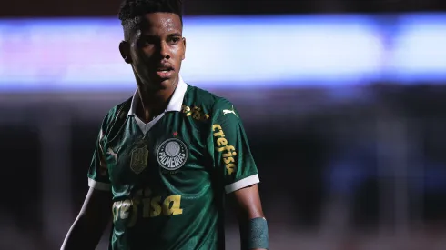 Estêvão vira assunto no Palmeiras. Foto: Ettore Chiereguini/AGIF