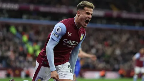 Philippe Cputinho, alvo do Cruzeiro, atuando no Aston Villa em 2023