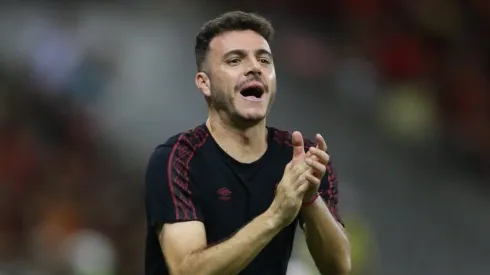 Mariano Soso tecnico do Sport, durante a partida contra o Nautico na Arena de Pernambuco, valida pela Final do campeonato pernambucano 2024, neste sabado (5). Marlon Costa/AGIF