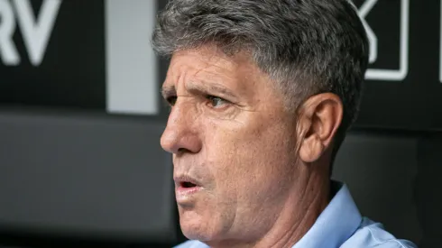 Renato Gaucho tecnico do Gremio durante partida contra o Atletico-MG no estadio Arena MRV pelo campeonato Brasileiro A 2023. Imortal pode ficar fora da Libertadores.