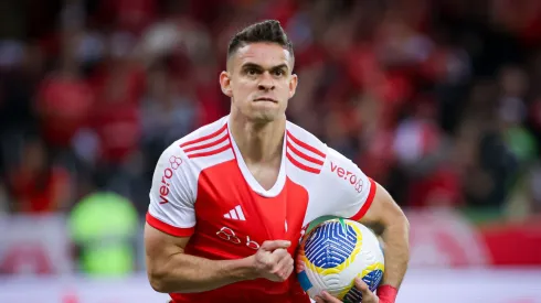 Borré realizou uma boa ação neste domingo – Foto: Maxi Franzoi/AGIF