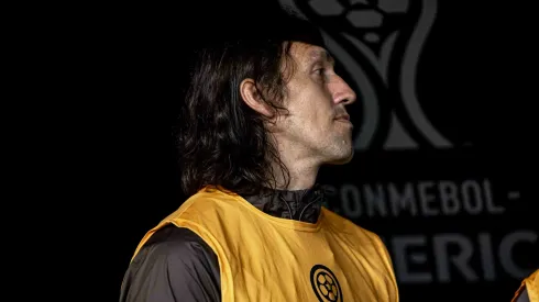 Cássio durante confronto contra o Argentino Juniors na Copa Sul-Americana. Arqueiro decide deixar o Timão.