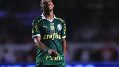 Rony durante confronto contra o São Paulo no Campeonato Paulista de 2024.