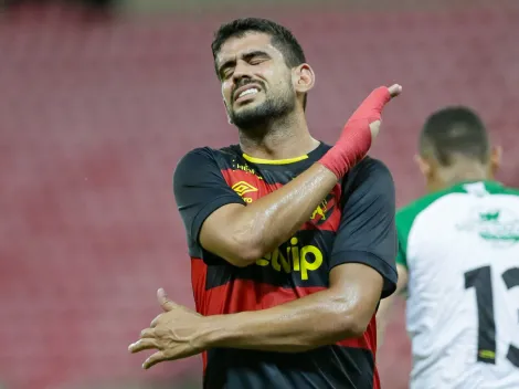 Zé Roberto, do Sport, pede desculpas por expulsão inesperada