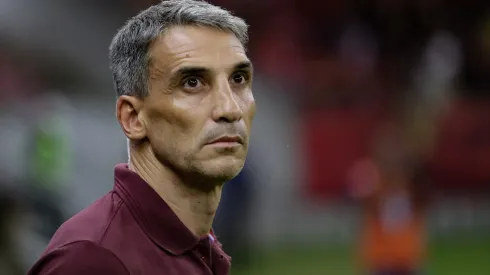 Vojvoda durante confronto contra o Sport na Copa do Nordeste 2024.