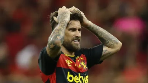 Lucas Lima jogador do Sport durante a partida contra o Ceara na Arena de Pernambuco, pela copa do nordeste 2024, nesta quarta-feira (10). Marlon Costa/AGIF