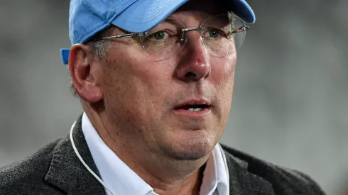 John Textor presidente da SAF do Botafogo durante partida contra o Atletico-GO no estadio Engenhao pelo campeonato Brasileiro A 2024.