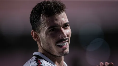 Zeca jogador do Vitoria durante partida contra o Atletico-GO no estadio Antonio Accioly pelo campeonato Brasileiro B 2023. Isabela Azine/AGIF