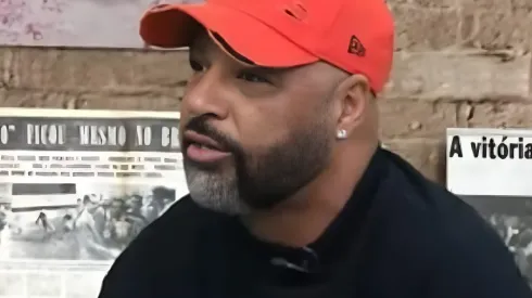 Dinei desabafou durante o programa Os Donos da Bola. Foto: Reprodução Os Donos da Bola