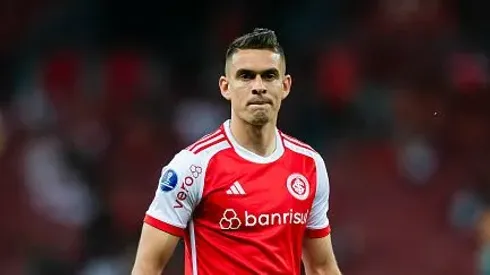 Rafael Borré atuando no Internacional