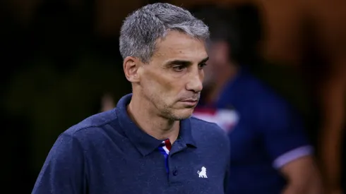 Vojvoda durante confronto contra o Sport na Copa do Nordeste 2024.