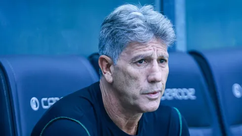 Renato Portaluppi técnico do Grêmio durante partida contra o São Luiz-RS na Arena do Grêmio pelo campeonato Gaúcho 2024.