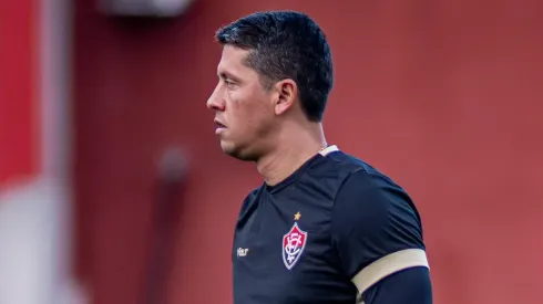 Thiago Carpini, técnico do Vitória. Victor Ferreira/ECVitória