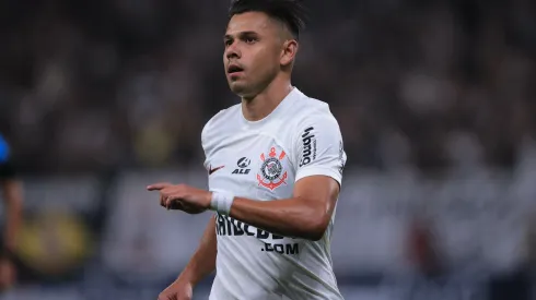 Romero durante confronto contra o Nacional na Copa Sul-Americana de 2024.