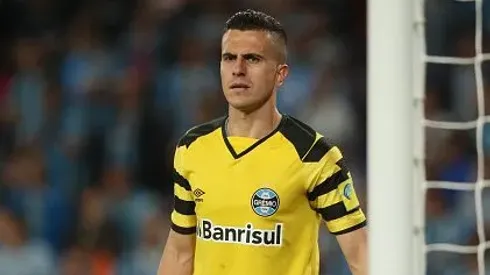 Marcelo Grohe atuando no Grêmio em 2017