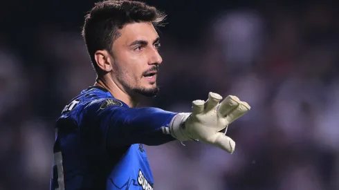 Rafael durante confronto contra o Barcelona de Guayaquil na Libertadores 2024.