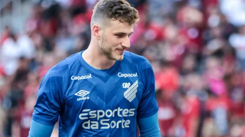 Bento durante confronto contra o Internacional no Campeonato Brasileiro de 2024.