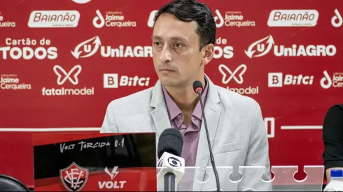 Apresentação de Ítalo Rodrigues como diretor de futebol do Vitória. Foto: Pietro Carpi/ EC Vitória