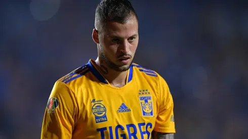 Nico López atuando no Tigres-MEX em 2022